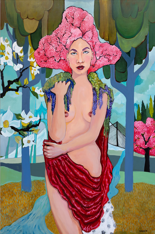 PORTLAND GODDESS (center)