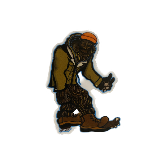 HIPSTER SASQUATCH STICKER