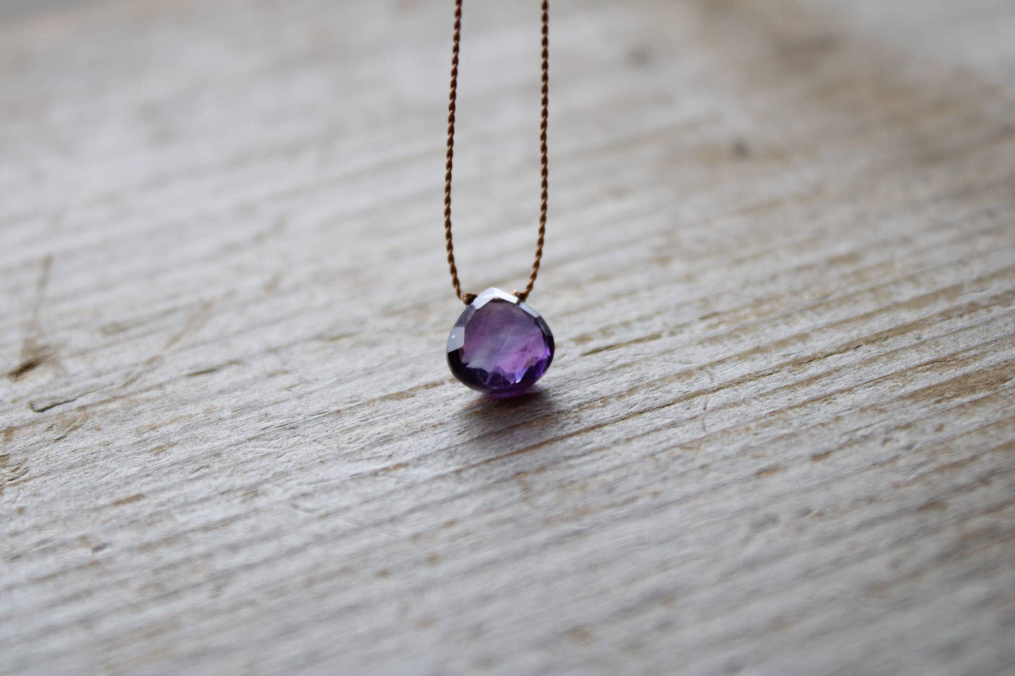 Large Amethyst Necklace