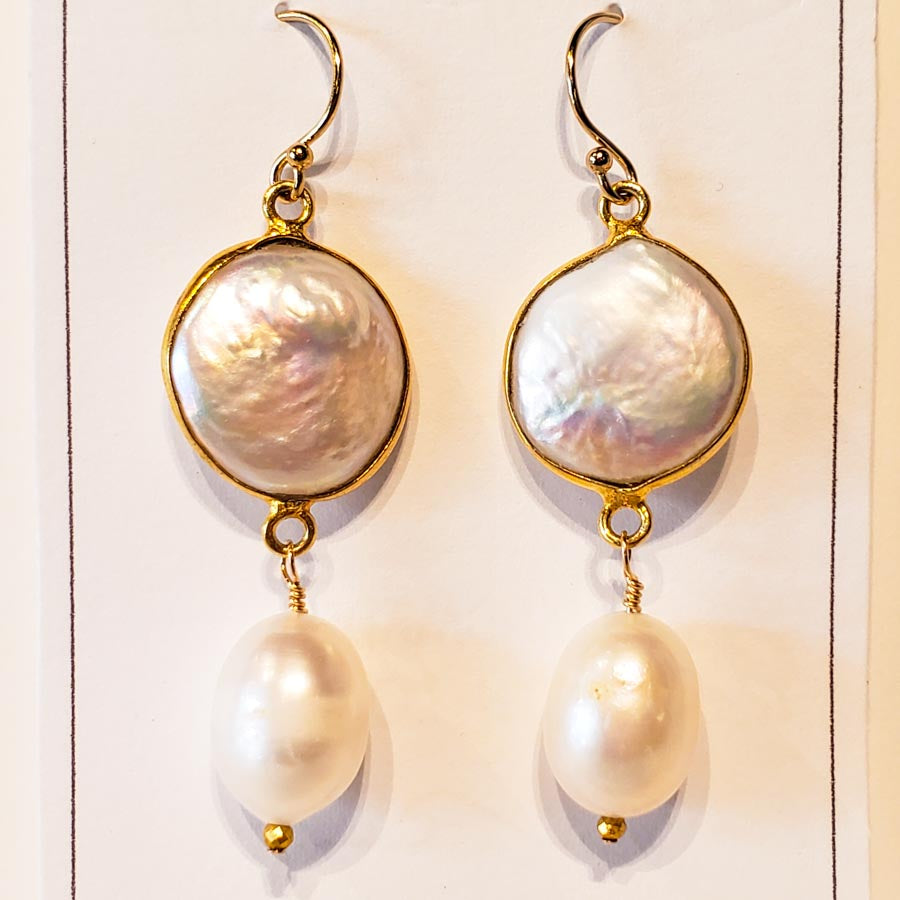 Pearl Large Earrings