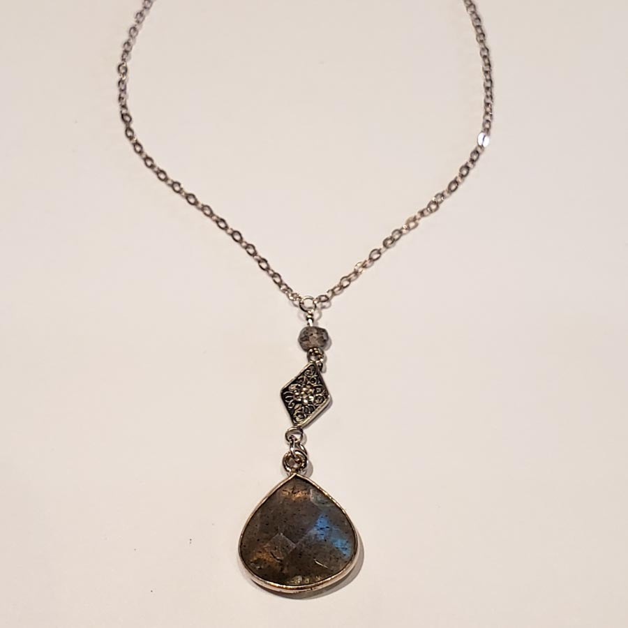 Labradorite Sterling Necklace