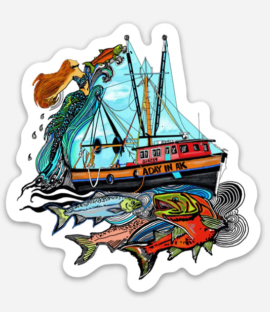 SEA MERMAID STICKER