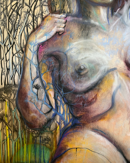 NUDE LADY IN FENNEL