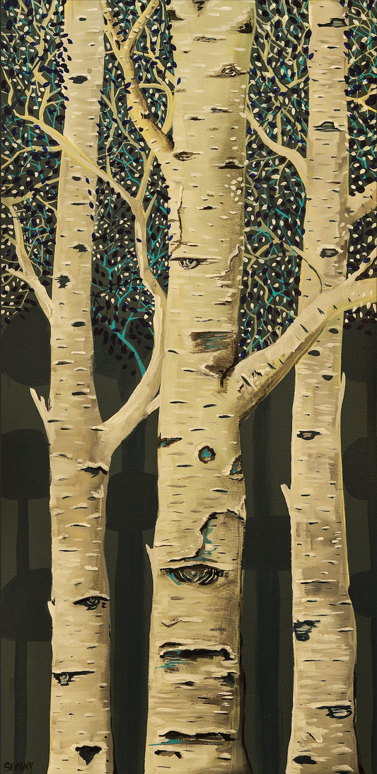 TURQUOISE BIRCH TREE