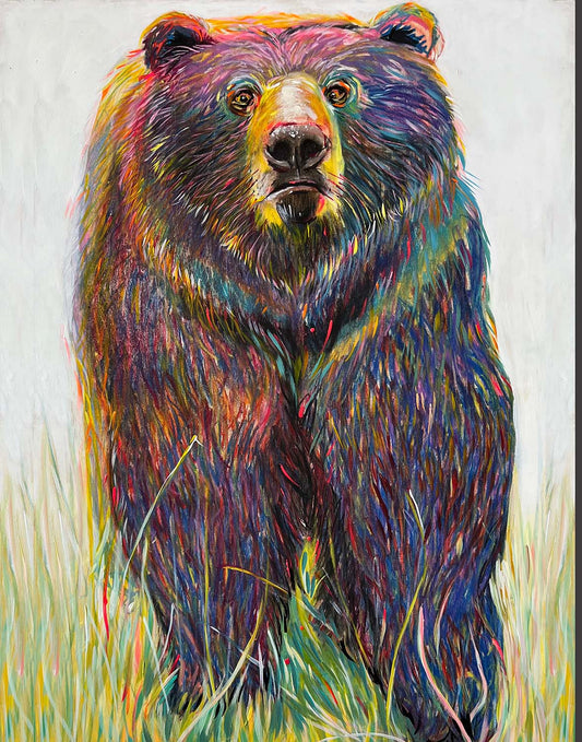 UGH BEAR Painting