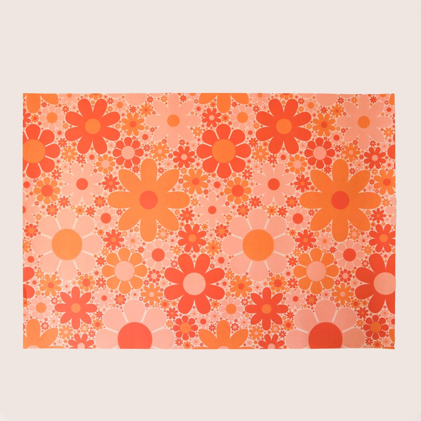 Gift Wrap - 70s Floral