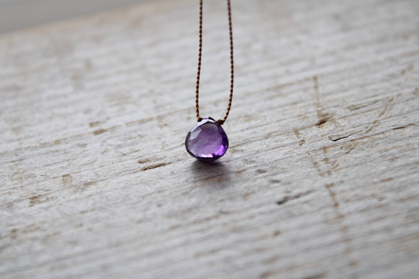 Large Amethyst Necklace