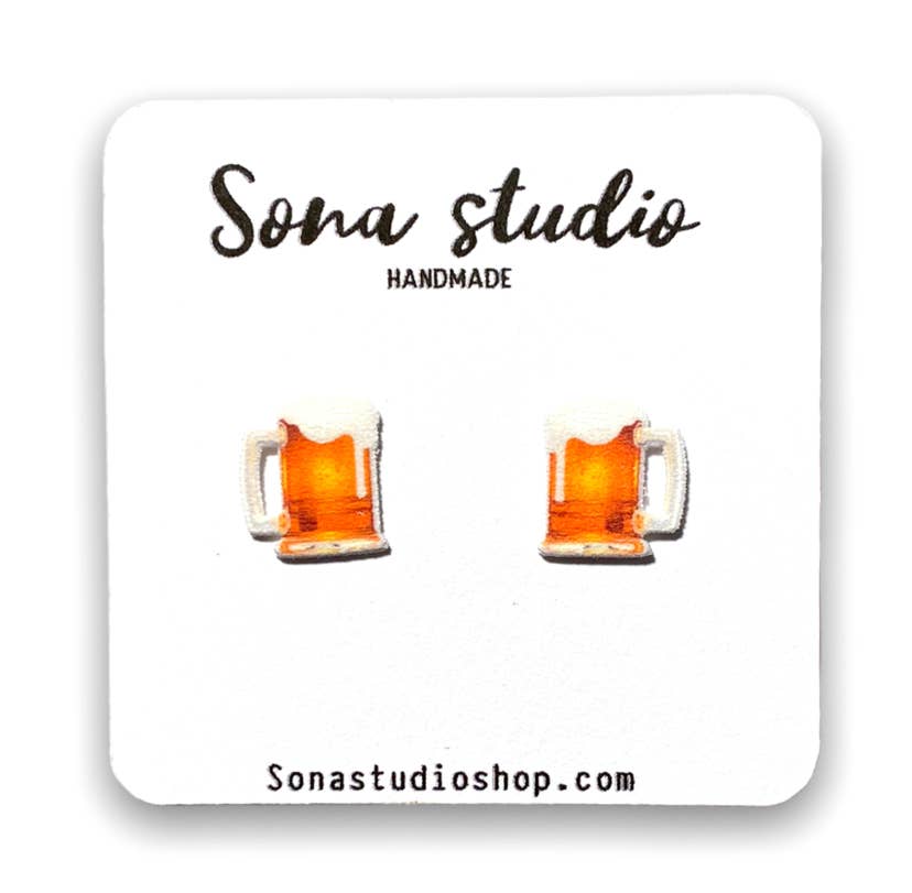 Beer Earrings