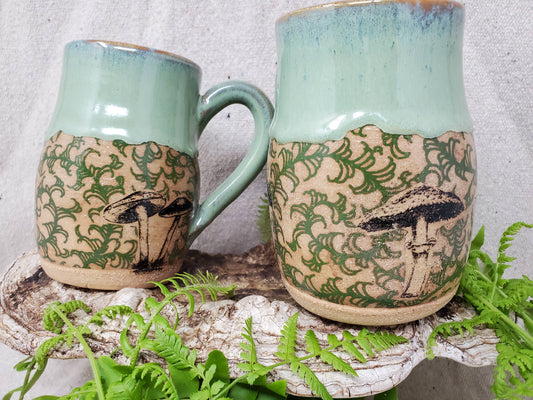 Mushrooms & Vines Mug