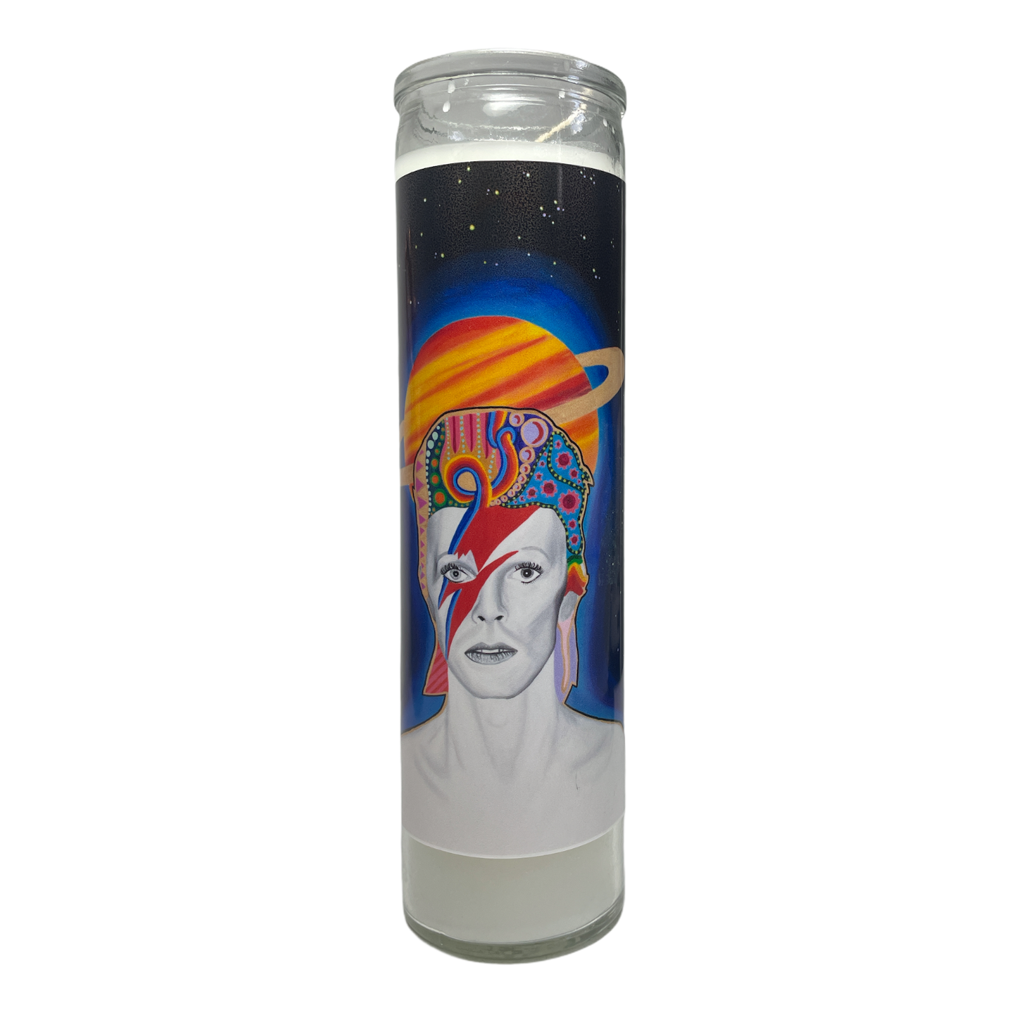 David Bowie Prayer Candle